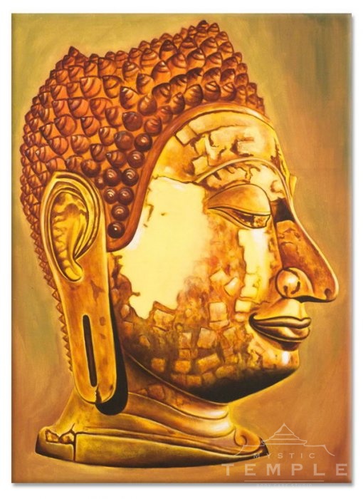 Buddha z profilu