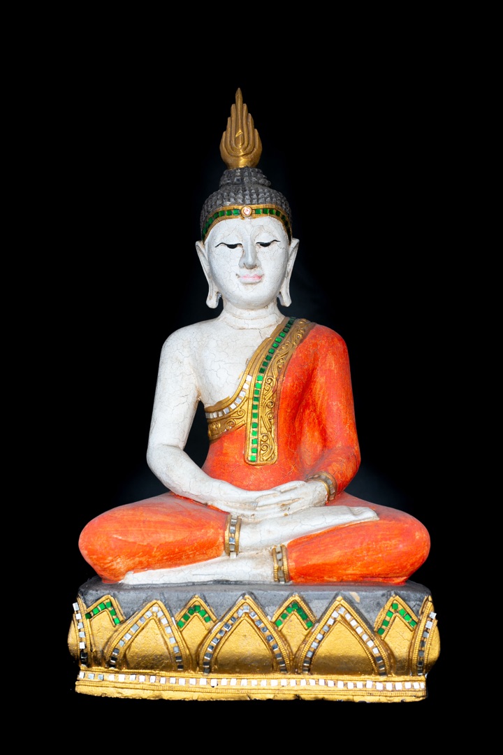 Buddha oranžový NENÍ SKLADEM