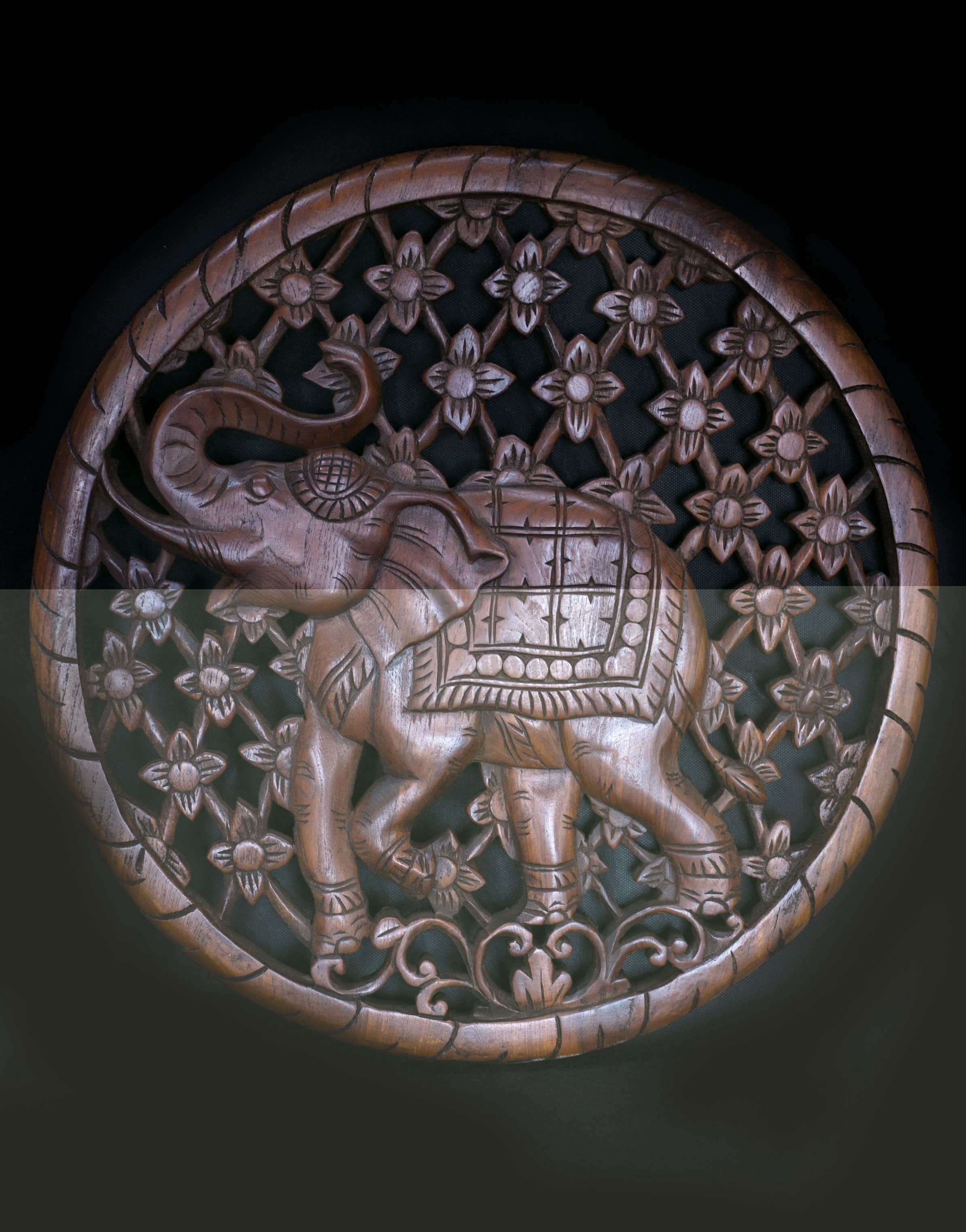 Dřevořezba kulatá