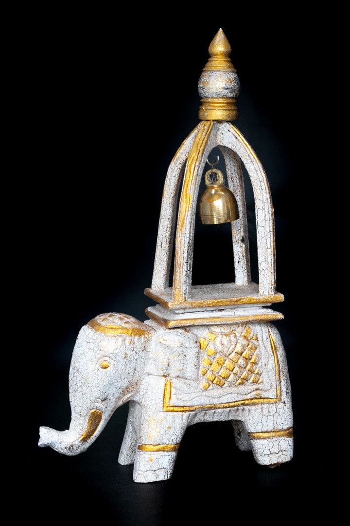 slon zvonek bílý NENÍ SKLADEM