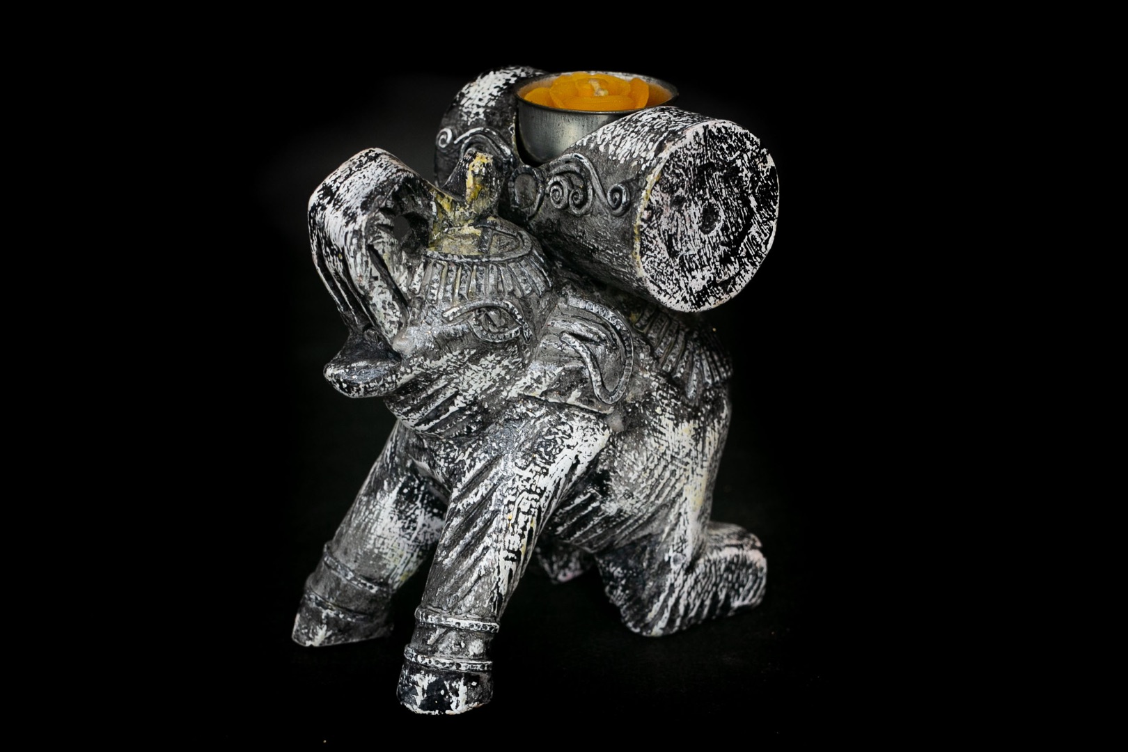 stojan slon na svíčku NENÍ SKLADEM