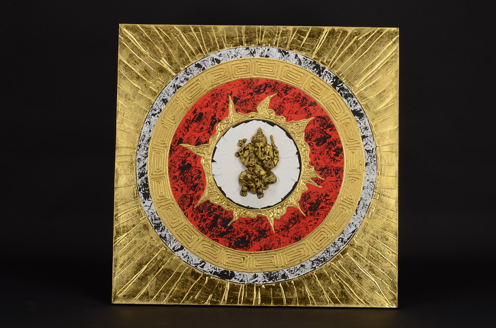 Obraz s motivem Ganeshi NENÍ SKLADEM