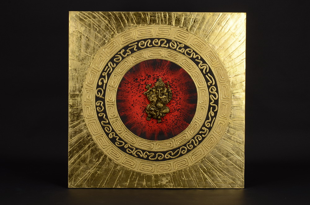 Obraz s motivem Ganeshi