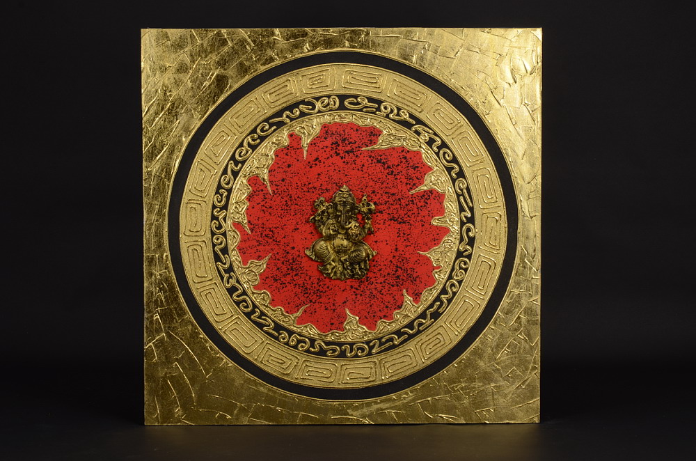 Obraz s motivem Ganeshi