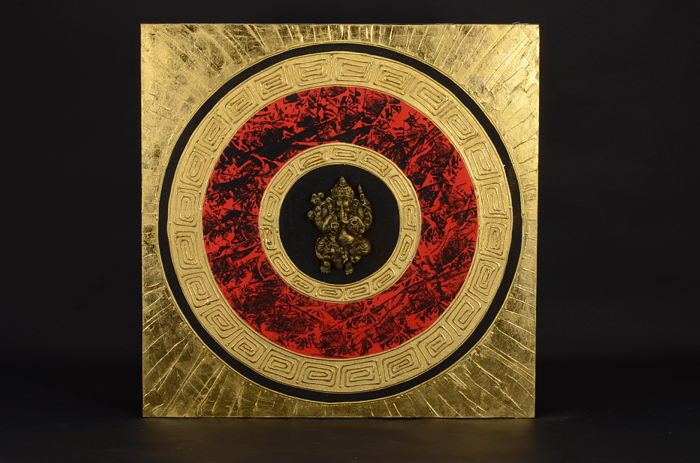 Obraz s motivem Ganeshi