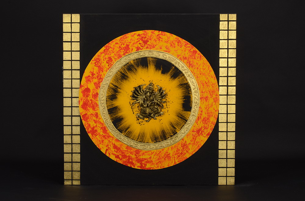 Obraz s motivem Ganeshi